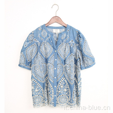 Blusa per bocce da broidery